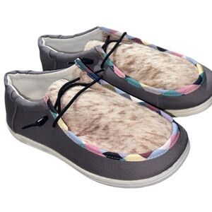 🆕 Women’s size 9 cow print fur top loafers